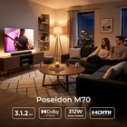 Ultimea Poseidon M70 3 1 2ch Dolby Atmos Sound Bar With Wireless Subwoofer 2026