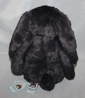 Rare Jellycat London I Am Medium Bashful Inky Bunny 12  Retired Plush Black Nwt