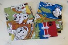 Vintage Disney 101 Dalmatians Twin 3-piece Sheet Set Usa Made Poly Cotton