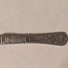 Vintage Tinn-per Norway Pewter Cheese Slicer Server