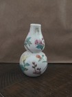 Vintage Hand Painted Floral Chinese Porcelain 4 Inch Vase Made In China