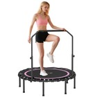 48  Rebounder Trampoline For Adults  Foldable Trampoline  Pink