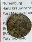 Pas British Museum- Nuremberg 1586-1635 Post Medieval Jetton C508