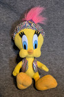 10  Tweety Bird As Medium Looney Tunes Plush Stuffed Toy Collectible