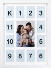 12 Month Photo Frame my First Year Photo Board k-12 Collage Photo Frame For