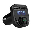Bluetooth 5 0 Car Wireless Fm Transmitter Adapter 2usb Pd Charger Aux Hands-free