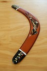Australian Made Hand Crafted painted 14 -34cm Throwing Boomerang  kangaroo  Gift