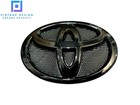 New Toyota Black Piano 14cm Logo Emblem Badge For Grille Toyota Corolla Altis