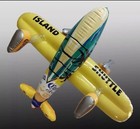Corona Beer Blowup Inflatable Seaplane Game Room Man Cave Tiki Bar Pub New