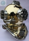  Antique Morse Us Navy Aluminum   Brass Mark V Divers Diving Helmet Vintage