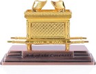 The Ark Of The Covenant Replica Gold Plated Statue With Contents  Aaron   s Rod ma