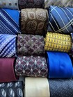 Lot Of 30 Mens Neckties Multicolor Mix Silk Poly Craft Quilt Repurpose Ties