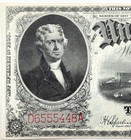 1917  2 Us Note 2 Dollar Legal Tender Pcgs 63 Unc Red Seal Bracelet Fr  60