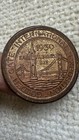 1939 Golden Gate International Exposition Medal Pledge Allegiance San Francisco
