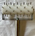 Commercial 5  Wide Stainless Steel Pizza Dough Docker Roller Heavy Duty Quality