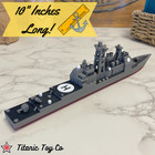 10-inch Ticonderoga-class Guided Missile Cruiser     Aegis  shield Of The Fleet 
