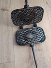 1920s Vintage Pizzelle Waffle Maker Cast Fire Iron  20 5  Length