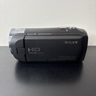 Sony Handycam Hdr-cx405 Hd Camcorder W 16gb Sd   Portable Charger   2 Batteries