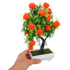 Artificial Fruit Tree Orange Bonsai Decoration Plant Oranges Faux