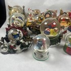 Water   Snow Globe Christmas Lot  15 