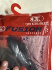 Cliff Keen Adult The Fusion Wrestling Headgear  Ear Guards Ef66- Black red New