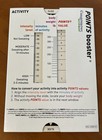 Weight Watchers Ww Turnaround Points Finder Food Activity Combo Calculator Card