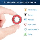 10 Pack 6205-2rs Double Rubber Seal Bearing Size 25x52x15mm