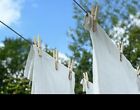 100 Vtg 3-1 4    Clothes Pins Wood Wooden Spring Loaded Clothespins Sturdy Laundry