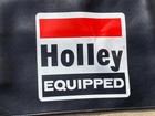 Vintage Holley Equipped Fender Cover Black Made In Usa