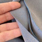4 1 Yards X60 Heavy Woven Suiting Fabric Gray Unused 1940 s Wool Vintage French