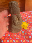 Pre-columbian Figure Carved From Volcanic Stone 4 5x2x2
