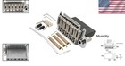 Modern American Strat Tremolo Bridge  Steel Saddles