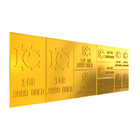 Fractional Gold Grain Bar 5 Grains Of Pure Gold 11 Gold Bars In One   Au