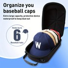 1pc Baseball Hat Travel Bag - Eva Hard Shell Cap Carrier   Organizer