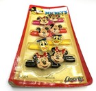Vintage 1991 Goody Disney Plastic Hair Clips Mickey Minnie Donald New In Package