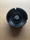 Vintage 1980s Budweiser Malt Liquor Bar Room Ashtray Black 