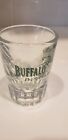 Buffalo Trace Kentucky Bourbon Whiskey Rocks Glass - Green Print