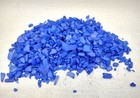 Beach Glass Deep Blue Rough Medium Tumbled  approx  1 Kilogram 0 5-1  Inches 