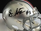 Sonny Styles Signed Silver Ohio State Buckeyes Mini Helmet Nfl Commanders W  Coa