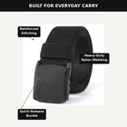 Men Casual Military Tactical Army Adjustable Quick Release Belts Pants Waistband