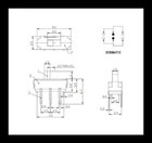 10x Pack Lot Mss22d18 Mini Miniature Dip Slide Switch 2p2t Straight 6 Pin Handle