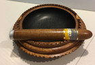 Vintage Wooden Cohiba La Habana Ashtray Cigar 6 1 2  Handmade Travel Souvenir
