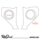 Retrosound Speaker Kick Panels With Speakers For 1957 Chevrolet Chevy
