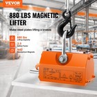 Vevor Permanent Magnetic Lifter Lifting Magnet 880 Lbs 400 Kg Neodymium Hoist