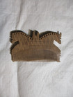 Hair Comb Wooden Double Sided Etched Hair Comb Lot Of 1
