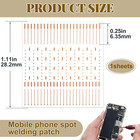 Pcb Trace Repair Kit Auxiliary Welding  No-trace Soldering Lugs  1pc