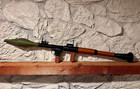 Quality 3d Printed Replica Rpg-7 Rocket Propelled Grenade Launcher W  Wall Mount