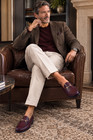 Nwob Men s G h  Bass Weejuns Horsebit Loafers Shoes In Cordovan Wine Us Size 12