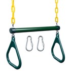 Gym Ring Trapeze Swing Bar 17   Heavy Duty Chain Swing Accessories Kids