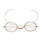 Antique 1900s - Hardy Eyewear Frames 10k Solid Yellow Gold Oval Wire Rims  33ozt